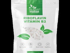 Raw Powders Riboflavina (Vitamina B2) 100mg 60 Capsule